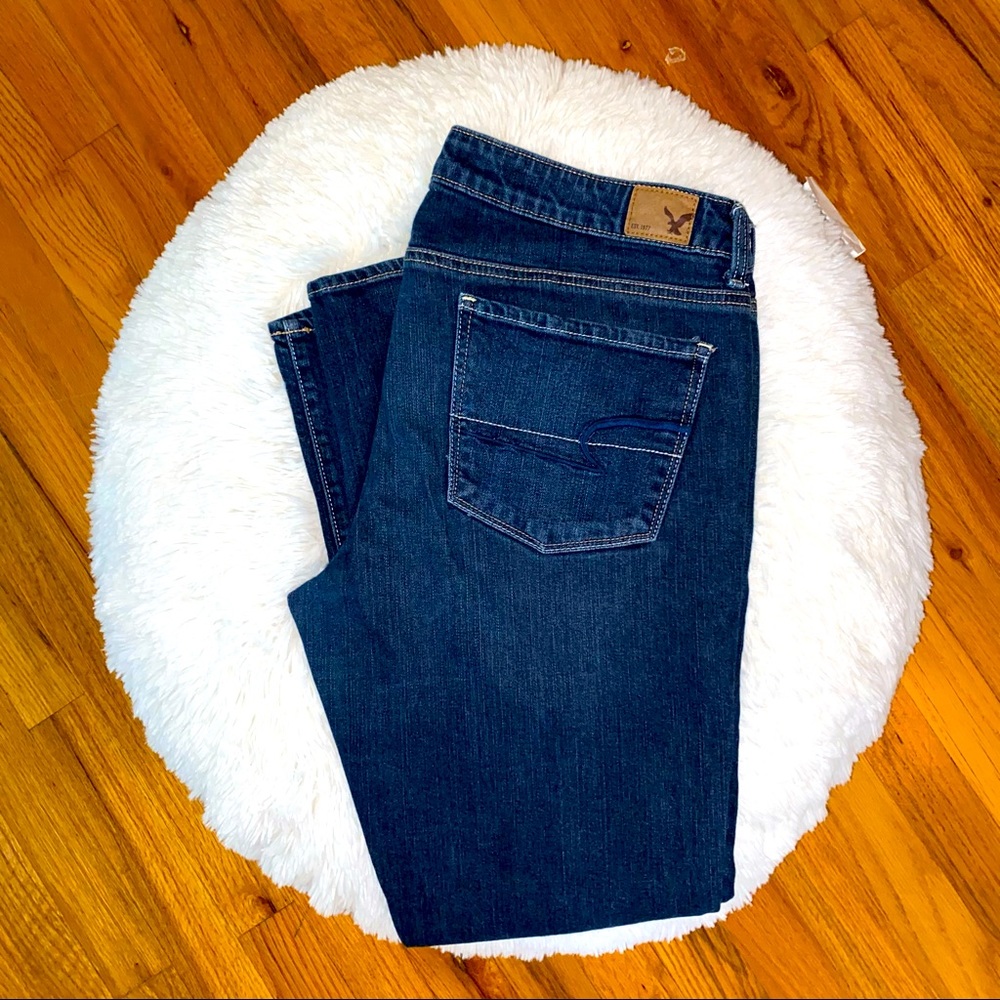 American Eagle Dark Wash Skinny Jeans